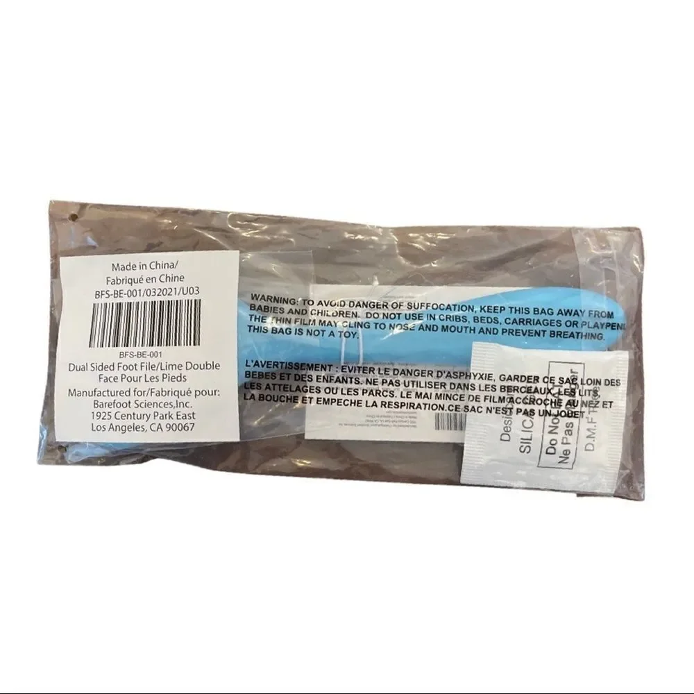 Barefoot Scientist Smooth Things Over Dual Sided Foot File
